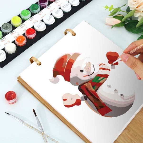 Paint by Numbers Calendar 2026 - Christmas Classics Icons