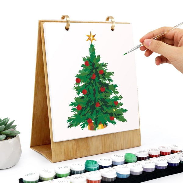 Paint by Numbers Calendar 2026 - Christmas Classics Icons