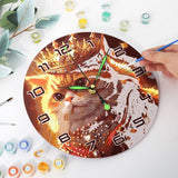 Paint by Numbers Clock - Royal Cat Figured'Art