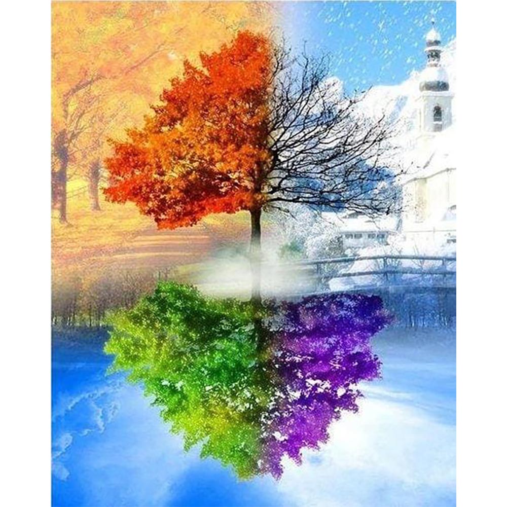 Diamond Painting - The 4 seasons