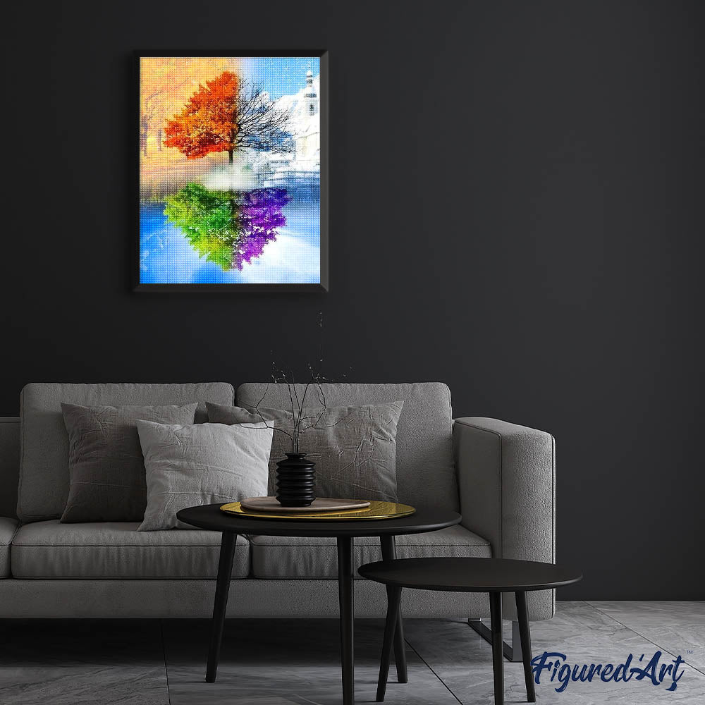 Diamond Painting - The 4 seasons