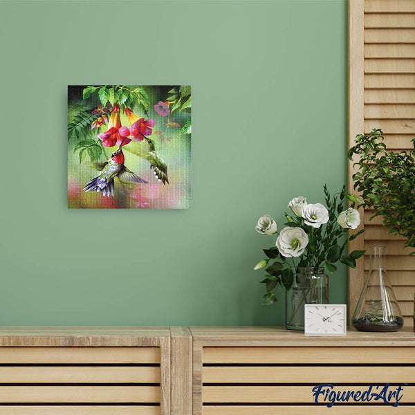 Diamond Painting - Hummingbirds