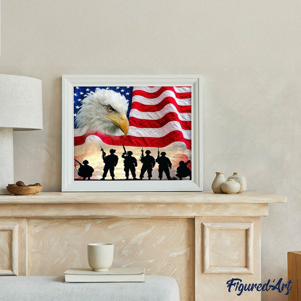 Diamond Painting - US Soldiers