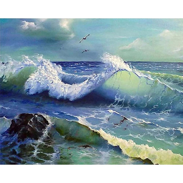 Diamond Painting - Ocean Waves