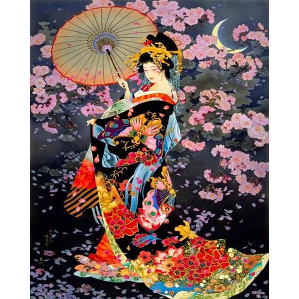 Diamond Painting - Traditional Asian Woman