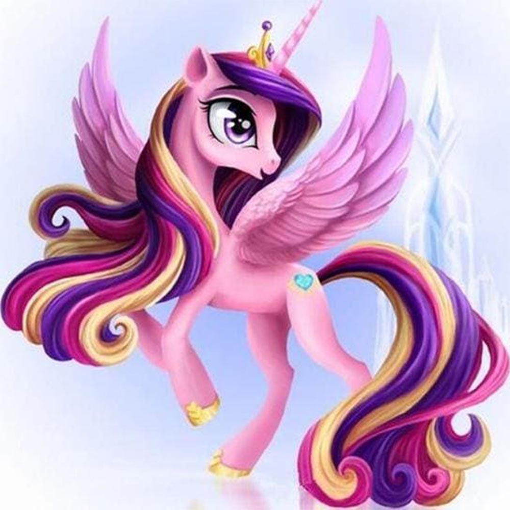 Diamond Painting - Cartoon Unicorn