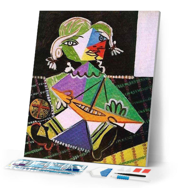 Diamond Painting | Diamond Painting - Picasso Design | Diamond Painting Famous Paintings famous paintings picasso | FiguredArt