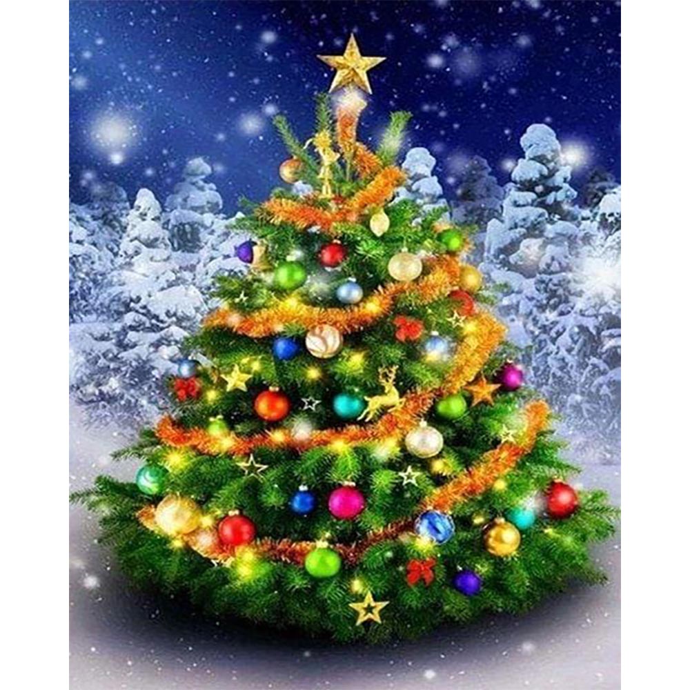 Diamond Painting - Big Christmas Tree