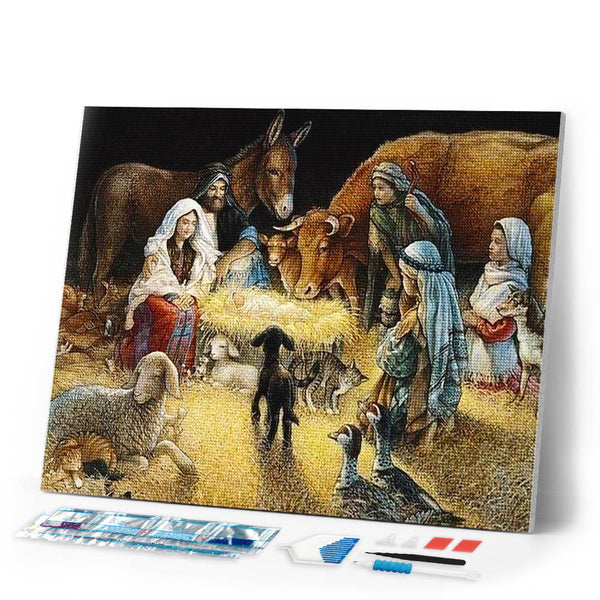 Diamond Painting | Diamond Painting - Bible | Diamond Painting Religion religion | FiguredArt