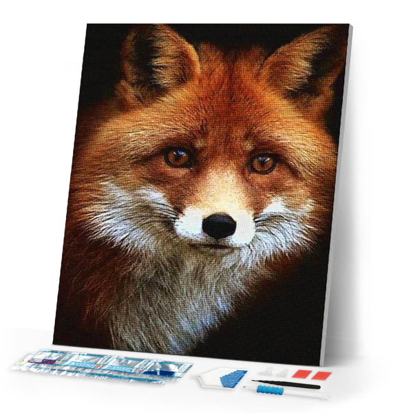 Diamond Painting | Diamond Painting - Little Fox | animals Diamond Painting Animals foxes | FiguredArt