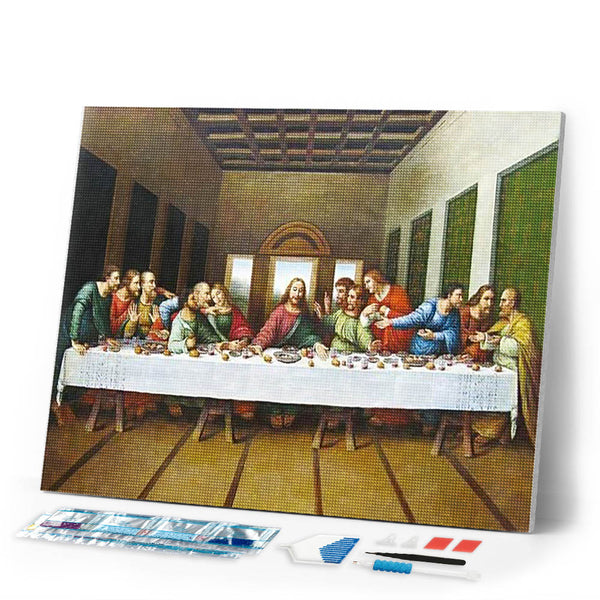 Diamond Painting | Diamond Painting - The Last Supper | Diamond Painting Religion religion | FiguredArt