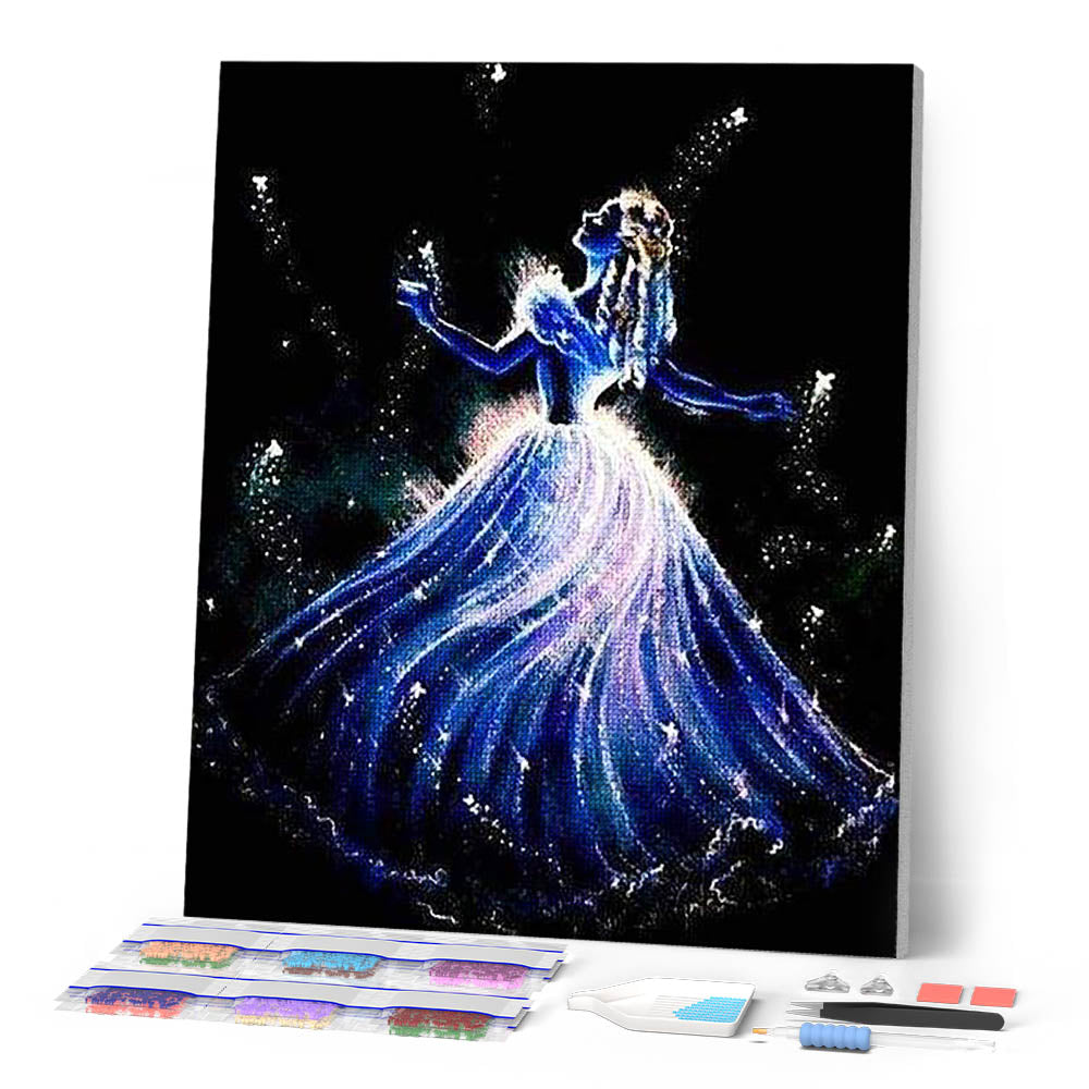 painted prom dress Paint Splatter prom dress