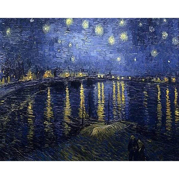Diamond Painting - Van Gogh Starry Night over the Rhone