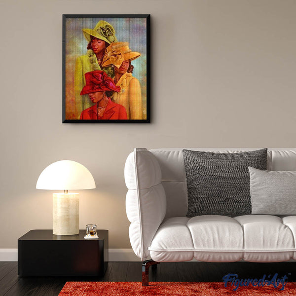 Diamond Painting - Three Women