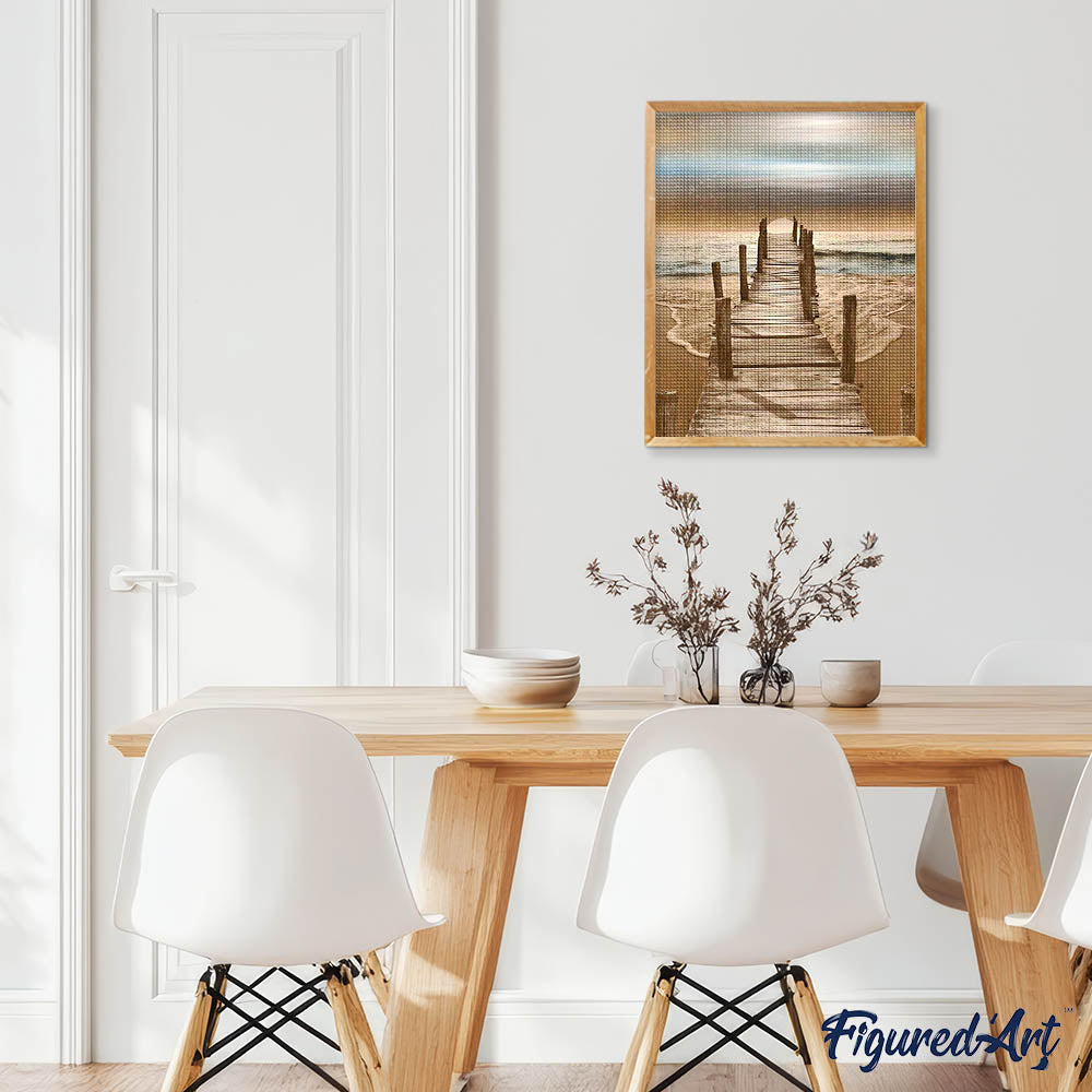 Diamond Painting - Pathway to the Sea