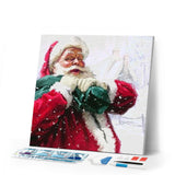 Diamond Painting | Diamond Painting - Santas happy day | christmas Diamond Painting Religion religion | FiguredArt