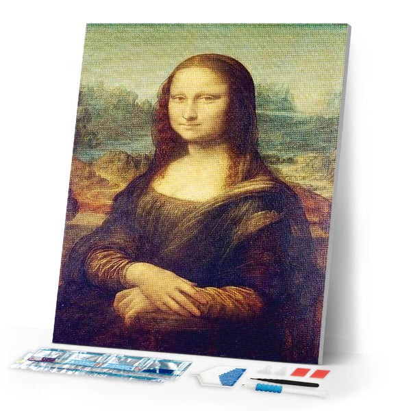 Diamond Painting | Diamond Painting - Mona Lisa | Diamond Painting Famous Paintings famous paintings | FiguredArt