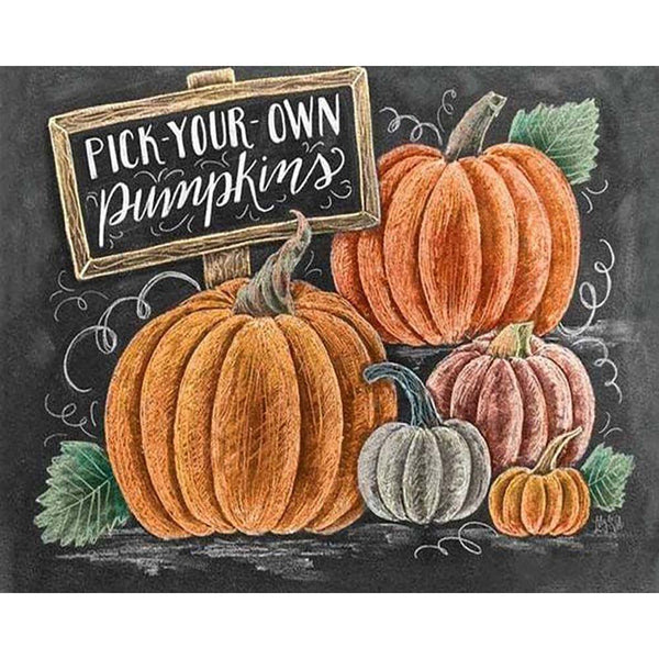 Diamond Painting - Pumpkins