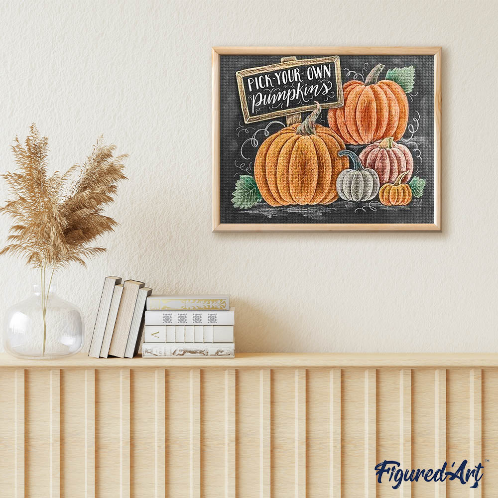 Diamond Painting - Pumpkins