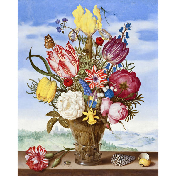 Diamond Painting - Bouquet of flowers - Ambrosius bosschaert