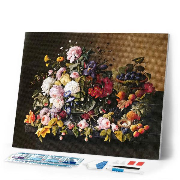 Diamond Painting - Flowers and fruits - Severin Roesen