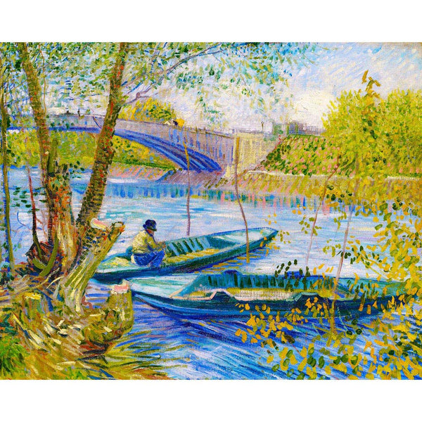 Diamond Painting - Fishing in spring, Pont de Clichy - Van Gogh