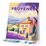 Diamond Painting - Travel Poster Provence