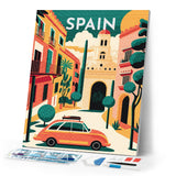 Diamond Painting - Travel Poster Seville