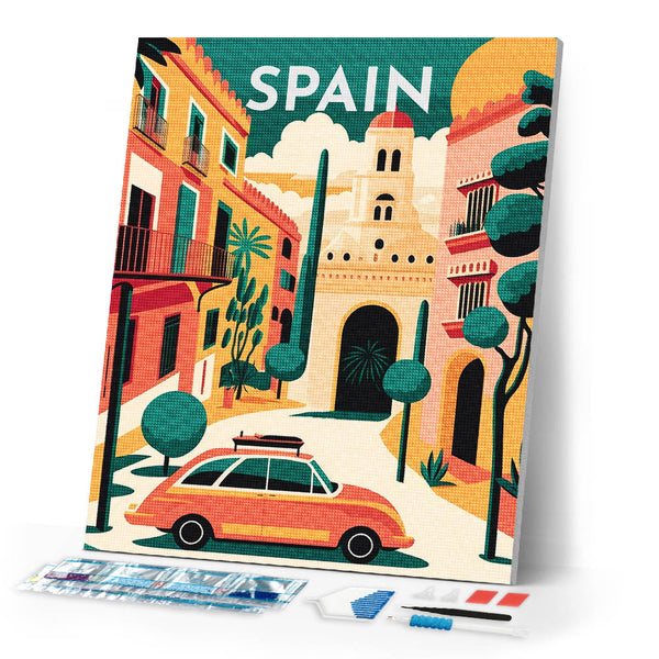 Diamond Painting - Travel Poster Seville