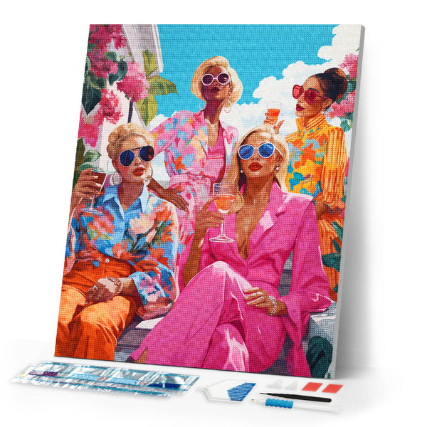 Diamond Painting - Divas Gathering