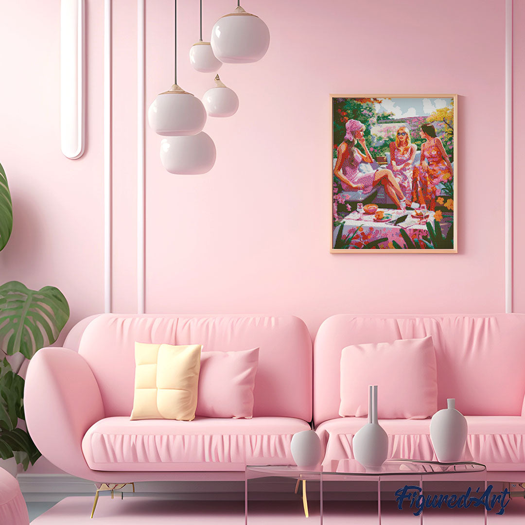 Diamond Painting - Garden Gossip Girls