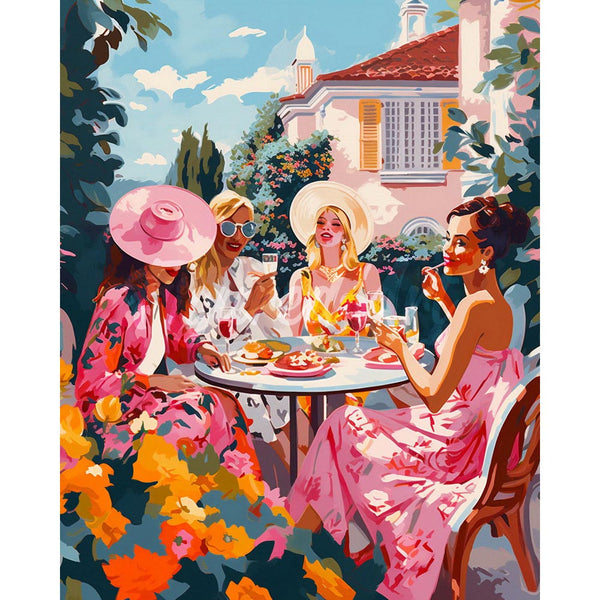 Diamond Painting - Divas' Pink Garden Party