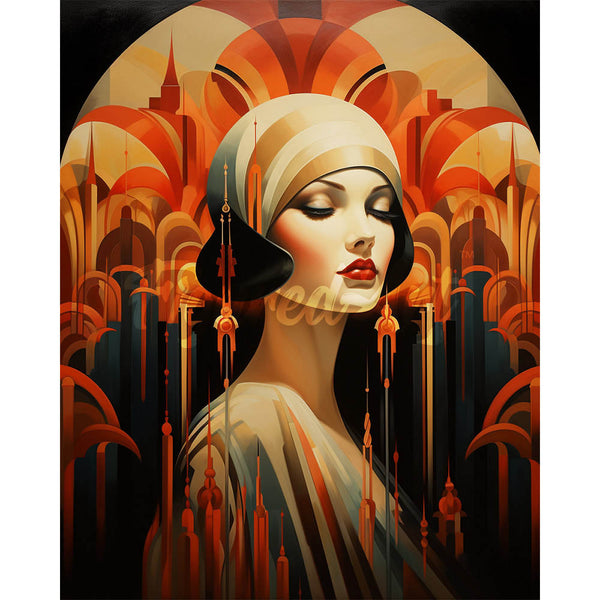 Diamond Painting - Art Deco Woman