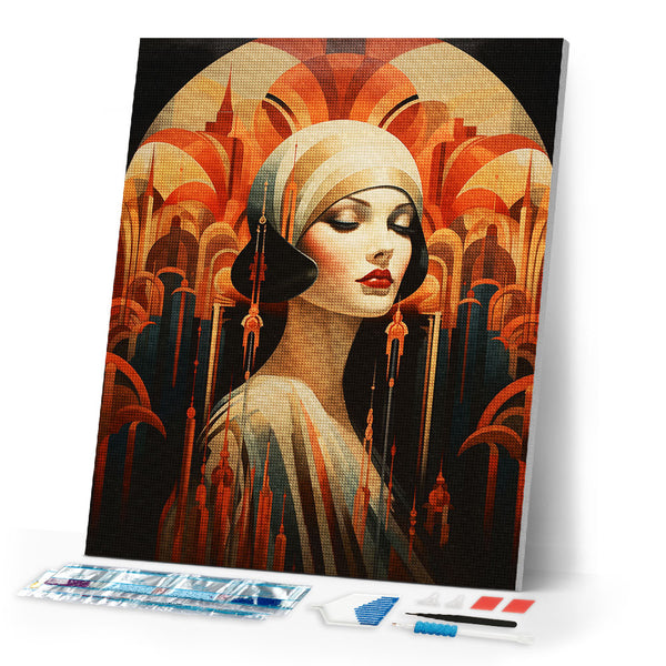 Diamond Painting - Art Deco Woman