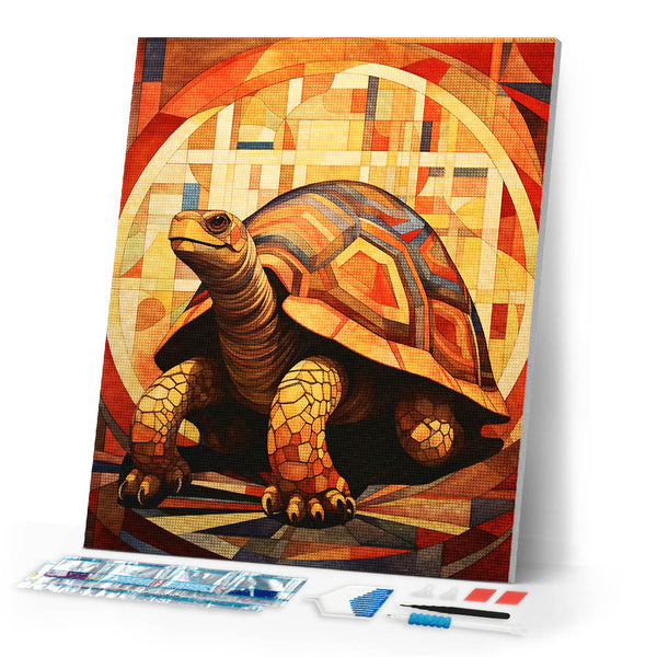 Diamond Painting - Tortoise Art Deco