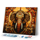 Diamond Painting - Elephant Art Deco