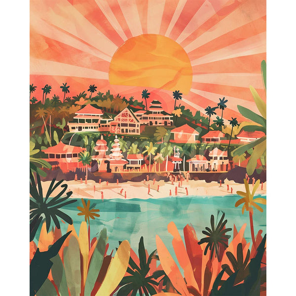 Diamond Painting - Bali Sunrise