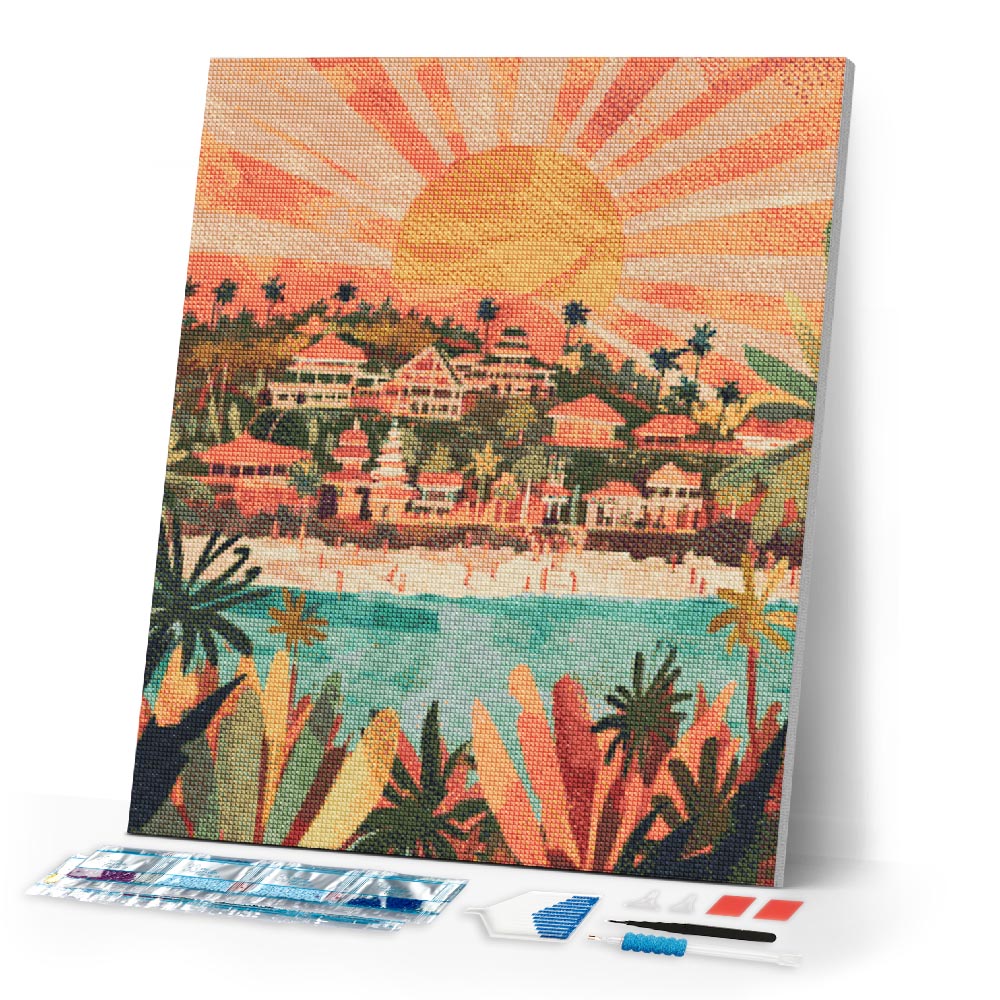 Diamond Painting - Bali Sunrise