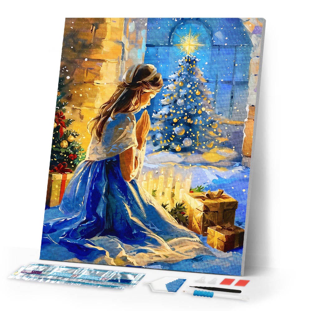 Diamond Painting - Christmas Eve Prayer