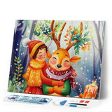 Diamond Painting - Christmas Woodland Friends
