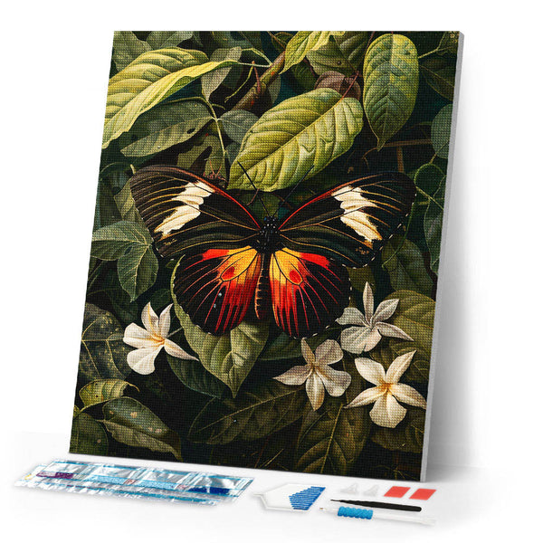 Diamond Painting - Heliconius Erato Butterfly