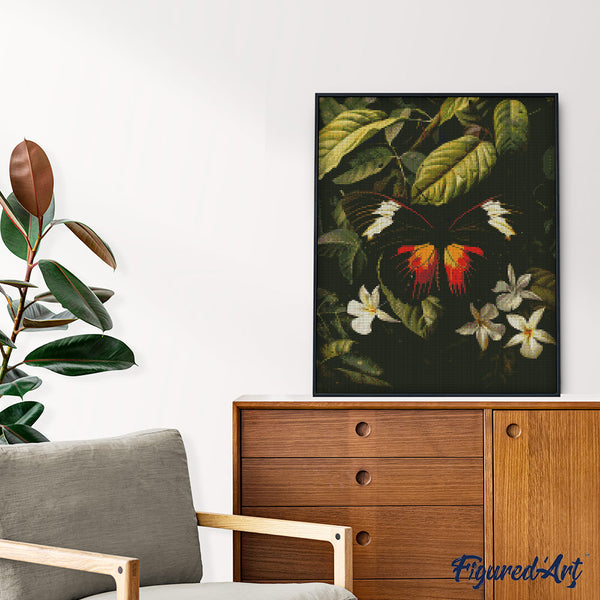 Diamond Painting - Heliconius Erato Butterfly
