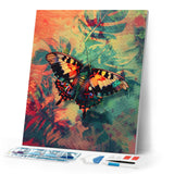 Diamond Painting - Sunset Moth Butterfly and Colors