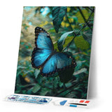 Diamond Painting - Blue Morpho Butterfly