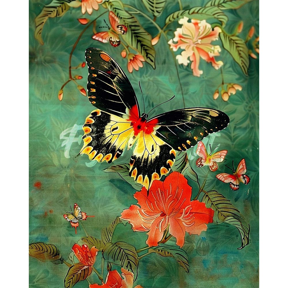 Diamond Painting - Troides Minos Butterfly