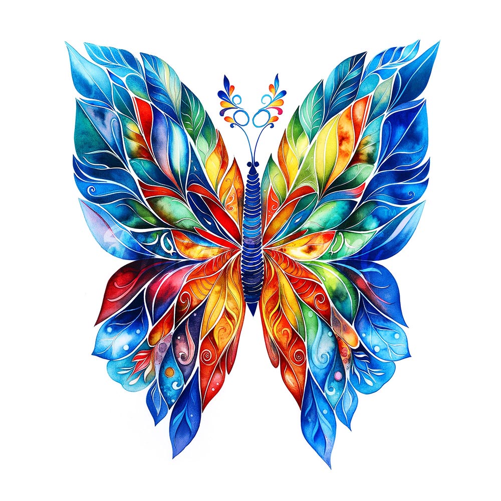 Diamond Painting - Artistic Butterfly