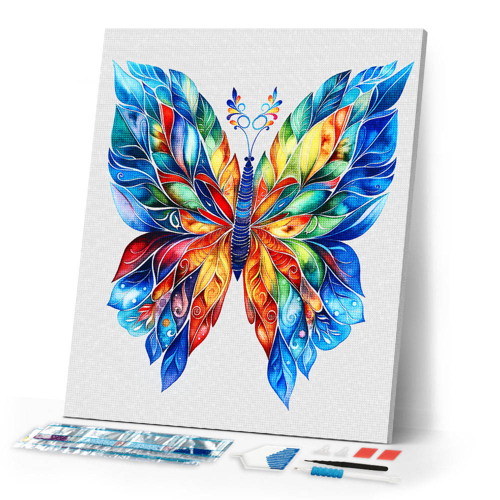 Diamond Painting - Artistic Butterfly