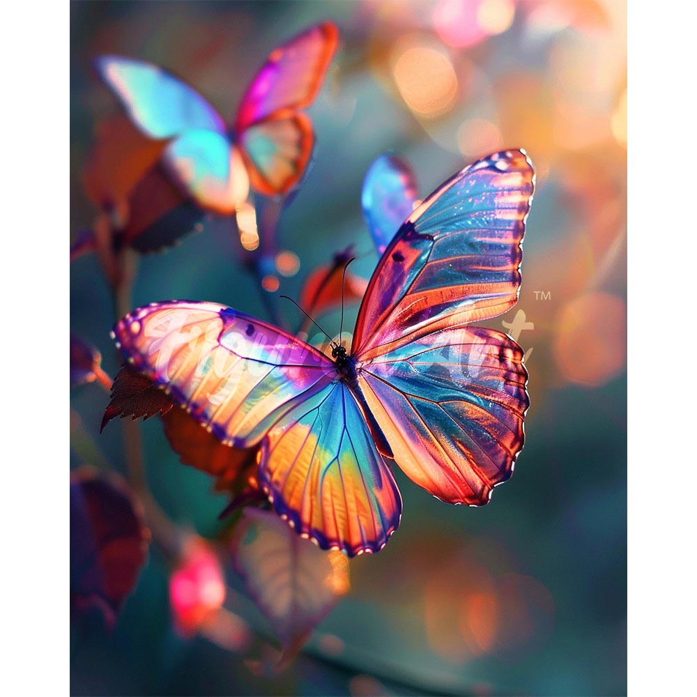 Diamond Painting - Vibrant Butterflies