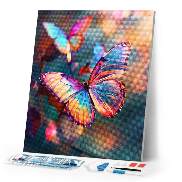 Diamond Painting - Vibrant Butterflies