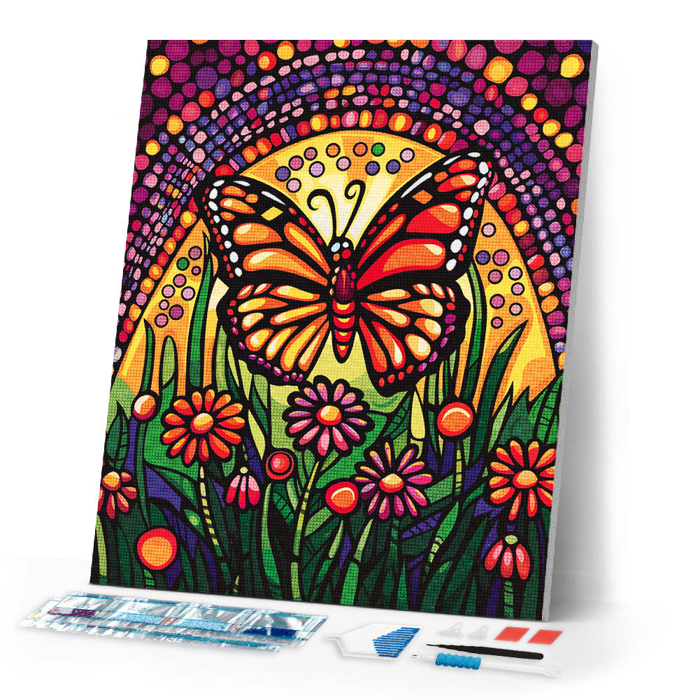 Diamond Painting - Mosaic Butterfly